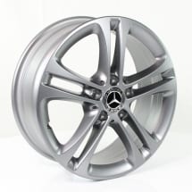 17 Zoll CLA C118/X118 Original Mercedes-Benz Felgen Satz himalaya grau matt | A17740104007X68-118