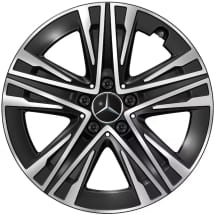 18 Zoll Felgen Satz CLA C174 5-W-Speichen Aero schwarz | A1744010200/2300 7X23