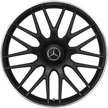 19/20 Zoll Schmiedefelgen AMG GTC C190 R190 Kreuzspeichen schwarz matt | A1904010700/1500 7X71