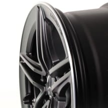 19 Zoll AMG Felgen Satz CLA 45 118 5-Doppelspeichen schwarz | A17740123007X71-118