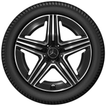 20 Zoll AMG Felgen Satz GLC X254 Mercedes-AMG schwarz | A2544010600/0700-7X23