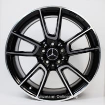 20 Zoll AMG Felgensatz Mercedes-Benz E-Klasse C238 5-Doppelspeichen schwarz  | A2134012400/2500-7X23-238