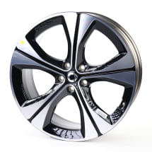 20 Zoll BRABUS Felgen Satz Smart THREE #3 5-Speichen-Design Original Smart | QAP8893108362-Satz