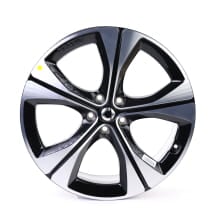 20 Zoll BRABUS Felgen Satz Smart THREE #3 5-Speichen-Design Original Smart | QAP8893108362-Satz