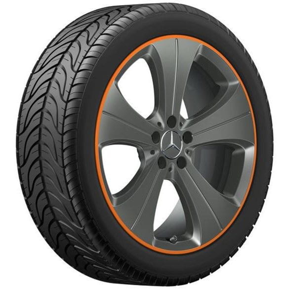 20 Zoll Felgen 5-Speichen-Rad GLA H247 Original Mercedes-Benz | A2474013700 7Y06-B