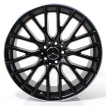 20 Zoll Felgen S-Klasse 223 Y-Speichen schwarz matt Original Mercedes-Benz | A22340138/39007X71