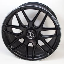 21 Zoll AMG GT X290 Schmiedefelgen Kreuzspeichen schwarz matt Original Mercedes-AMG | A29040108/0900-7X71