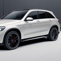 GLC 63 AMG 21 Zoll Felgensatz | Original Mercedes-Benz X253/C253 | schwarz glanzgedreht | A2534013800/39007X71