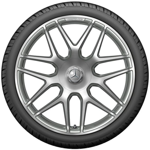 63 AMG 22 Zoll Felgen Satz G-Klasse W465 Kreuzspeichen-Rad titangrau | A4634012000 7X21-W465 63 AMG 22 Zoll Felgen Satz G-Klasse W465 Kreuzspeichen-Rad titangrau | A4634012000 7X21-W465