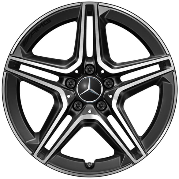 AMG 18 Zoll Felgen Satz A-Klasse A35 AMG W177 schwarz | A1774014000 7X23-B