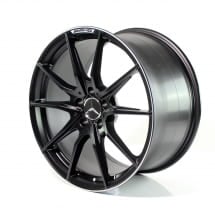 19 / 20 Zoll AMG GT R Felgen Satz schwarz matt | A1904011300/1400-7X71