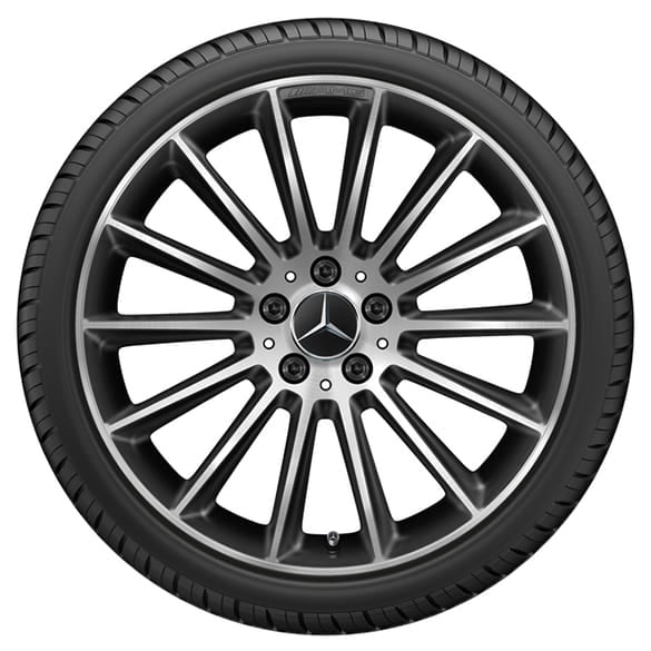 Original AMG Felgen Satz 19 Zoll A-Klasse W177 schwarz | A17740116007X23-177