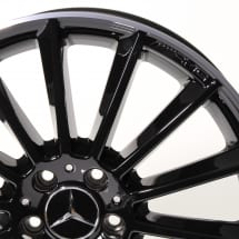 AMG 19 Zoll Viel-Speichen Felgen Satz CLA C118/X118 Original Mercedes-Benz schwarz glänzend | A17740116007X72-118