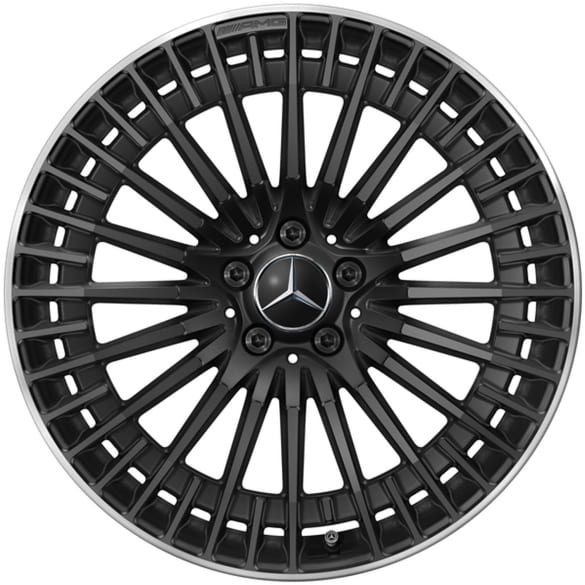 AMG 20 Zoll Felgen EQA H243 Vielspeichen schwarz matt | A2434010600 7X72-Satz