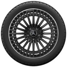 AMG 20 Zoll Felgen EQA H243 Vielspeichen schwarz matt | A2434010600 7X72-Satz