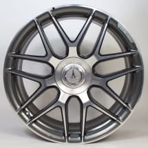 AMG 20 Zoll Schmiede-Felgen Satz S-Klasse Coupé C217 grau | A2224014200/4300-7X21-C217