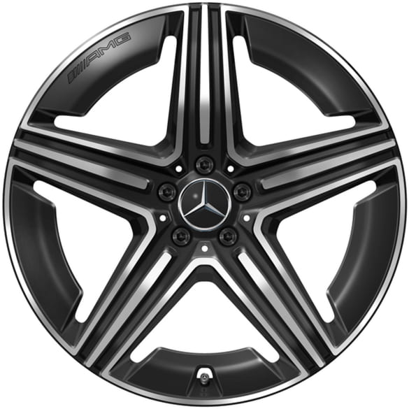 AMG 21 Zoll Felgen C167 V167 Schwarz Matt Original Mercedes-AMG | A1674014301/4401-7X23