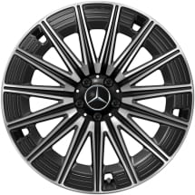 AMG 21 Zoll Felgen E-Klasse S214 T-Modell Schwarz Vielspeichen Original Mercedes-AMG | A2144010700/0800 7X23-S214