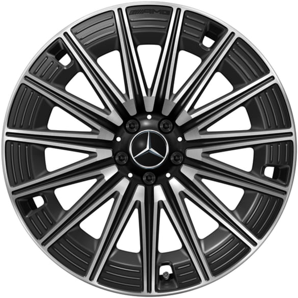 AMG 21 Zoll Felgen E-Klasse S214 T-Modell Schwarz Vielspeichen Original Mercedes-AMG | A2144010700/0800 7X23-S214