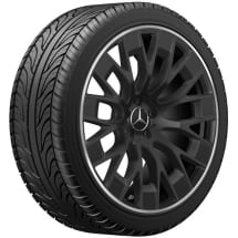 AMG 21 Zoll Felgen Satz EQE SUV X294 Vielspeichen schwarz matt | A2944011500 7X71-X294