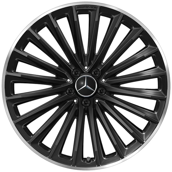 AMG 21 Zoll Felgen Satz EQE V295 schwarz | A2954012500/26007X72