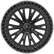 AMG 21 Zoll Felgen Satz EQS 53 AMG V297 Vielspeichen schwarz matt | A2974012900 7X71-V297