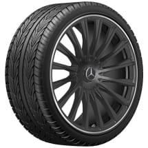 AMG 21 Zoll Felgen Satz S-Klasse S63 AMG V223 schwarz matt Vielspeichen | A2234012600/2500 7X71