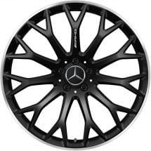 21 Zoll AMG SL R232 Felgen Satz schwarz matt | A2324012700/2800 7X71