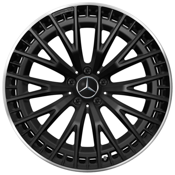 21 Zoll AMG EQE 43 / 53 Felgen Satz schwarz matt | A2954012900/3000-7X71