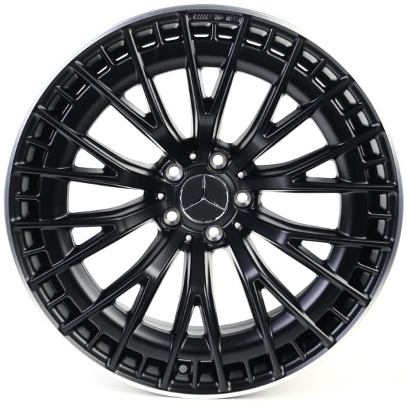 AMG 21 Zoll Vielspeichen-Rad Satz GLC X254 SUV Schwarz Matt Vielspeichen Original Mercedes-AMG | A2544011400/-1500 7X71-X254 AMG 21 Zoll Vielspeichen-Rad Satz GLC X254 SUV Schwarz Matt Vielspeichen Original Mercedes-AMG | A2544011400/-1500 7X71-X254