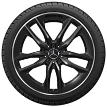 AMG 22 Zoll Felgen Satz GLE 167 schwarz 5-Doppelspeichen Original Mercedes-AMG | A16740136/3700-7X72