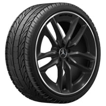 AMG 22 Zoll Felgen Satz GLE 167 schwarz 5-Doppelspeichen Original Mercedes-AMG | A16740136/3700-7X72