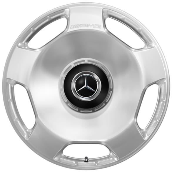 AMG 23 Zoll Schmiedefelgen GLS 63 5-Loch silber Original | A1674018700/-8800 7X15