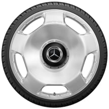 AMG 23 Zoll Schmiedefelgen GLS 63 5-Loch silber Original | A1674018700/-8800 7X15