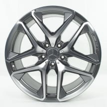 53 AMG 21 Zoll GLE C167 Felgen grau 5-Doppelspeichen Original | A1674014200/4300-7X21-C