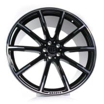 BRABUS 24 Zoll Felgen Satz Monoblock Z Platinum Edition schwarz | Monoblock-Z-24-Zoll-W463A