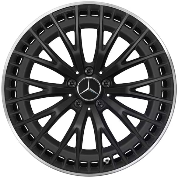 CLE 53 AMG 20 Zoll Felgen C236 A236 schwarz matt Kreuzspeichen Original Mercedes-AMG