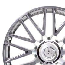 E 53 AMG 21 Zoll Schmiedefelgen E-Klasse W214 S214 Kreuzspeichen Himalayagrau | A2144011300/-1400 7X21