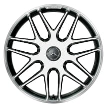 E 63 AMG 20 Zoll Felgensatz E-Klasse 213 Kreuzspeichen-Rad Silber Aluminium Original Mercedes-Benz | A21340130/3100-7X15