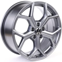 Felgen VW Golf 6 Limousine 18 Zoll grau Huntsville Original Volkswagen | 5H0071498 DM9-Golf6