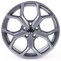 Felgen VW Golf 6 Limousine 18 Zoll grau Huntsville Original Volkswagen | 5H0071498 DM9-Golf6