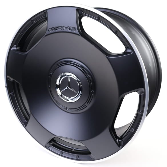 Original Mercedes-AMG G63 AMG 22 Zoll Schmiede Felgen schwarz matt | A4634014100 7X71-W465 Original Mercedes-AMG G63 AMG 22 Zoll Schmiede Felgen schwarz matt | A4634014100 7X71-W465