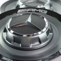 AMG Radnabenabdeckung Schmiedefelgen Nabendeckel himalaya grau Original Mercedes-AMG | A0004005800 7258-B