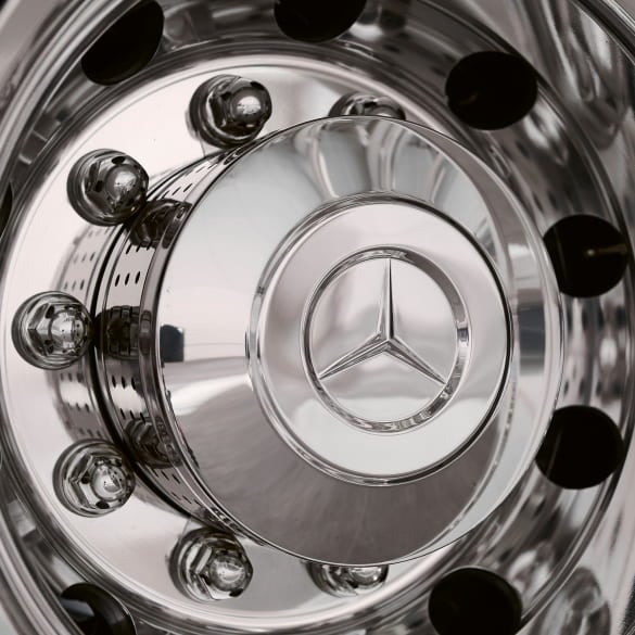 Edelstahl-Hinterachskappe Atego Axor Original Mercedes-Benz 