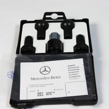 Radsicherungssatz Radsicherungen | schwarz | 14 x 1,5 x 27 | Original Mercedes-Benz | A0019901607