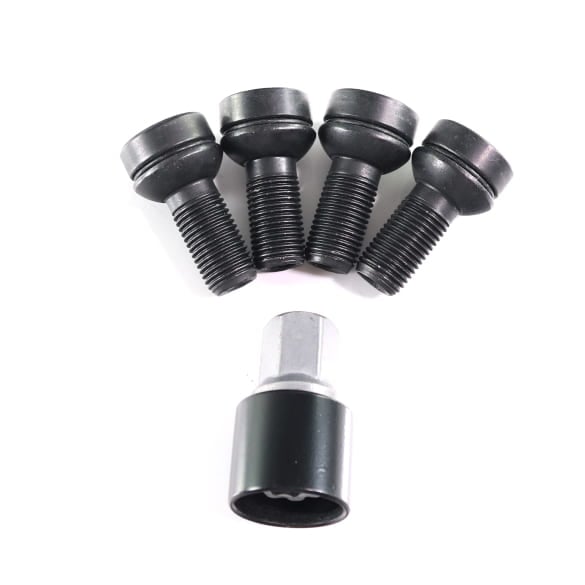 Radsicherungssatz Radsicherungen | schwarz | 14 x 1,5 x 27 | Original Mercedes-Benz | A0019901607