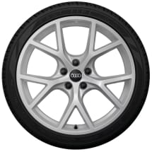 RS Felgen Audi RS3 8Y 19 Zoll silber 5-Y-Speichen Original | 8Y0071499-A LD8-A3