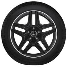 AMG Sommerräder 20 Zoll G-Klasse W463 schwarz matt Original Mercedes-Benz | A46340130027X71-Pirelli