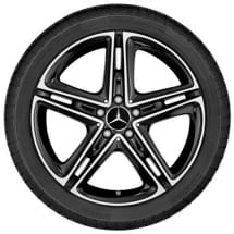 Sommerräder 19 Zoll Mercedes-Benz E-Klasse 213 5-Doppel-Speichen  | A2384010300/0400-7X23-Pirelli