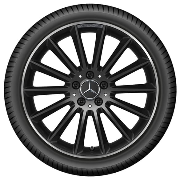 AMG Sommerräder 19 Zoll schwarz Original Mercedes-Benz  | Q440241910070-Bridgestone
